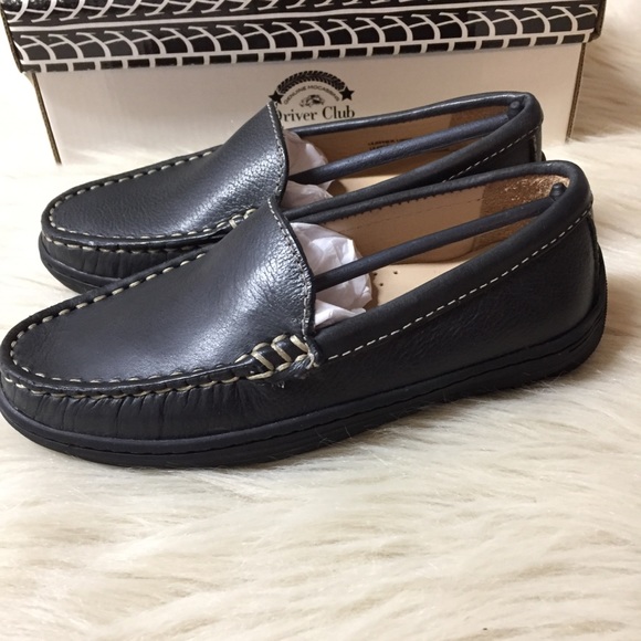 Classic preppy Driver Club USA San Diego navy driving fancy Loafers Size 11 - Picture 3 of 7